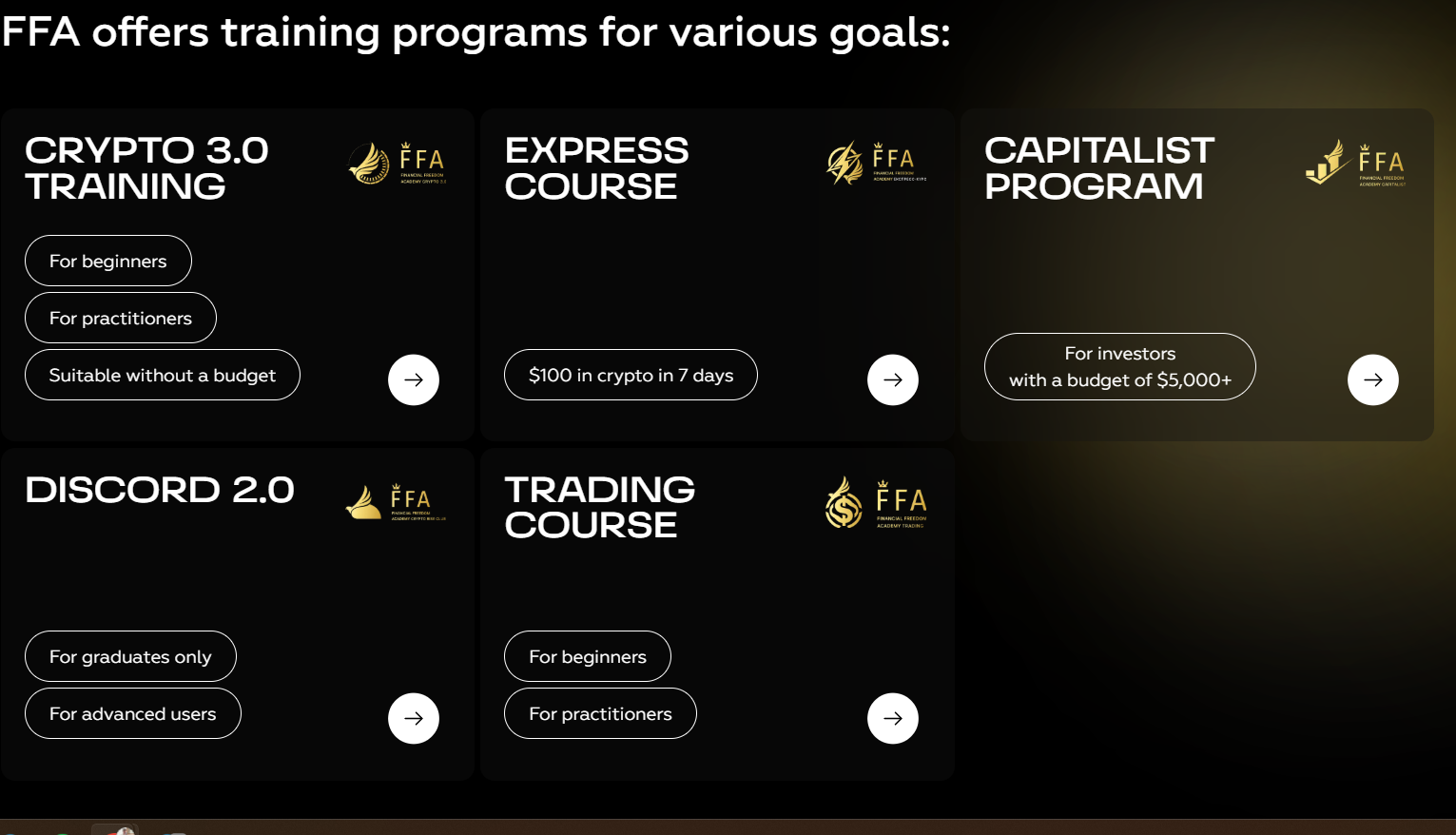 Cryptocurrency courses that Olexandr Orlovskyi conducts Cryptocurrency courses that Olexandr Orlovskyi conducts